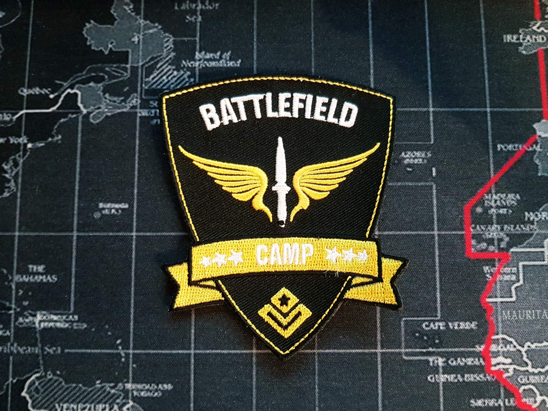 Nášivka Battlefield camp
