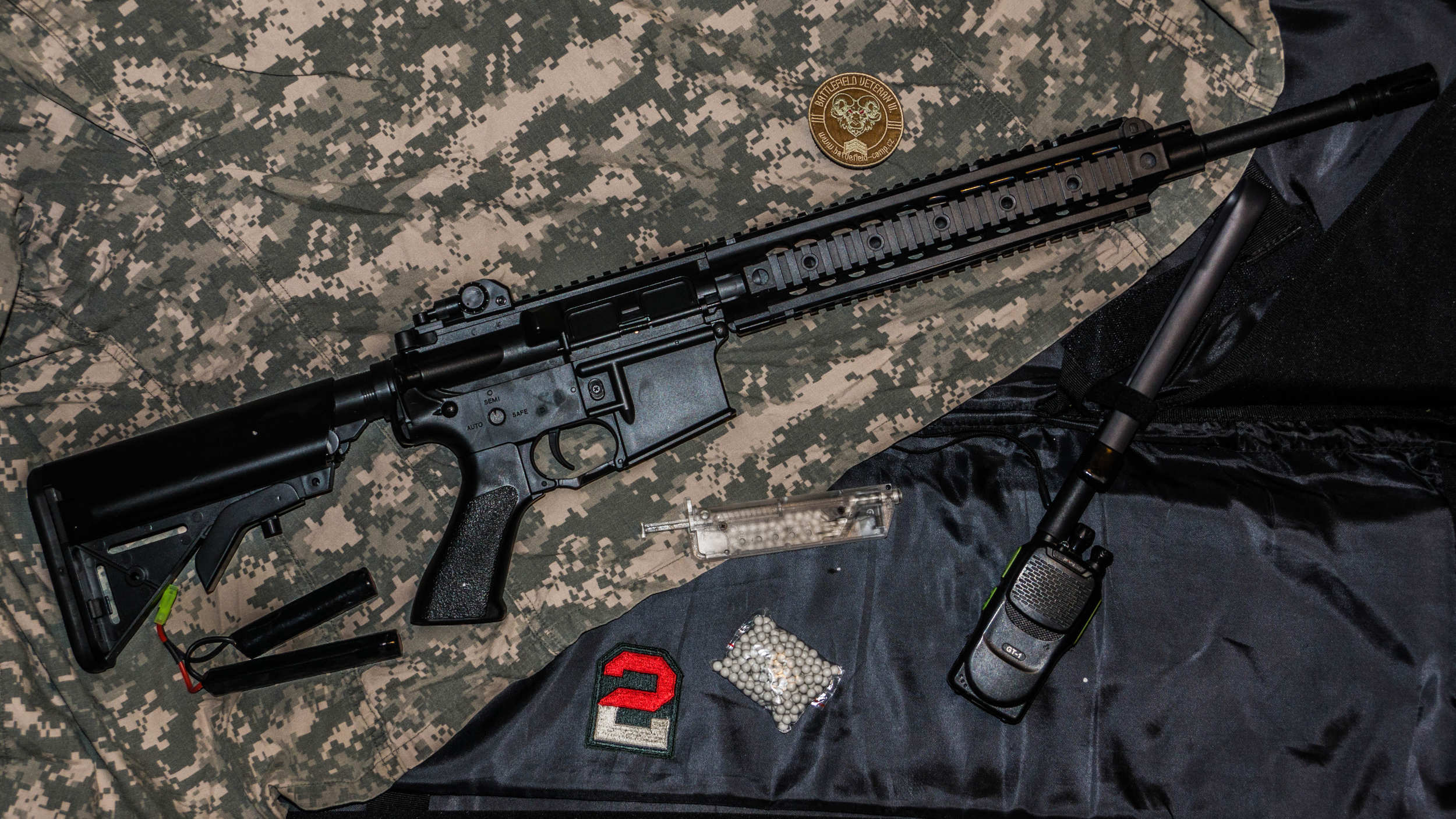  - obrázek zbraň M4 RIS - 